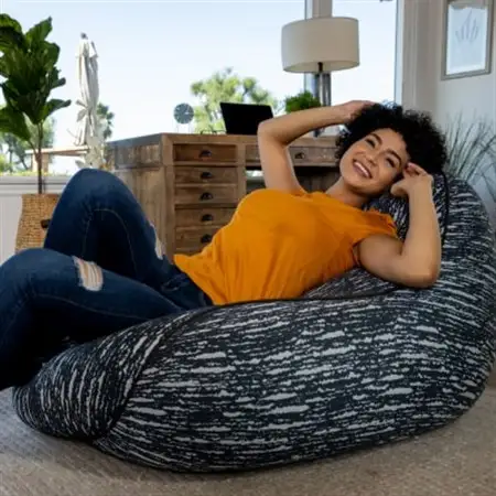 Luxe Lounger ライトグレー_雑貨・日用品  家具・インテリア _【配送不可地域：離島】【1172354】