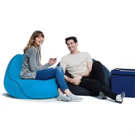 Yogibo Lounger ペールブルー_雑貨・日用品  家具・インテリア _【配送不可地域：離島】【1172388】