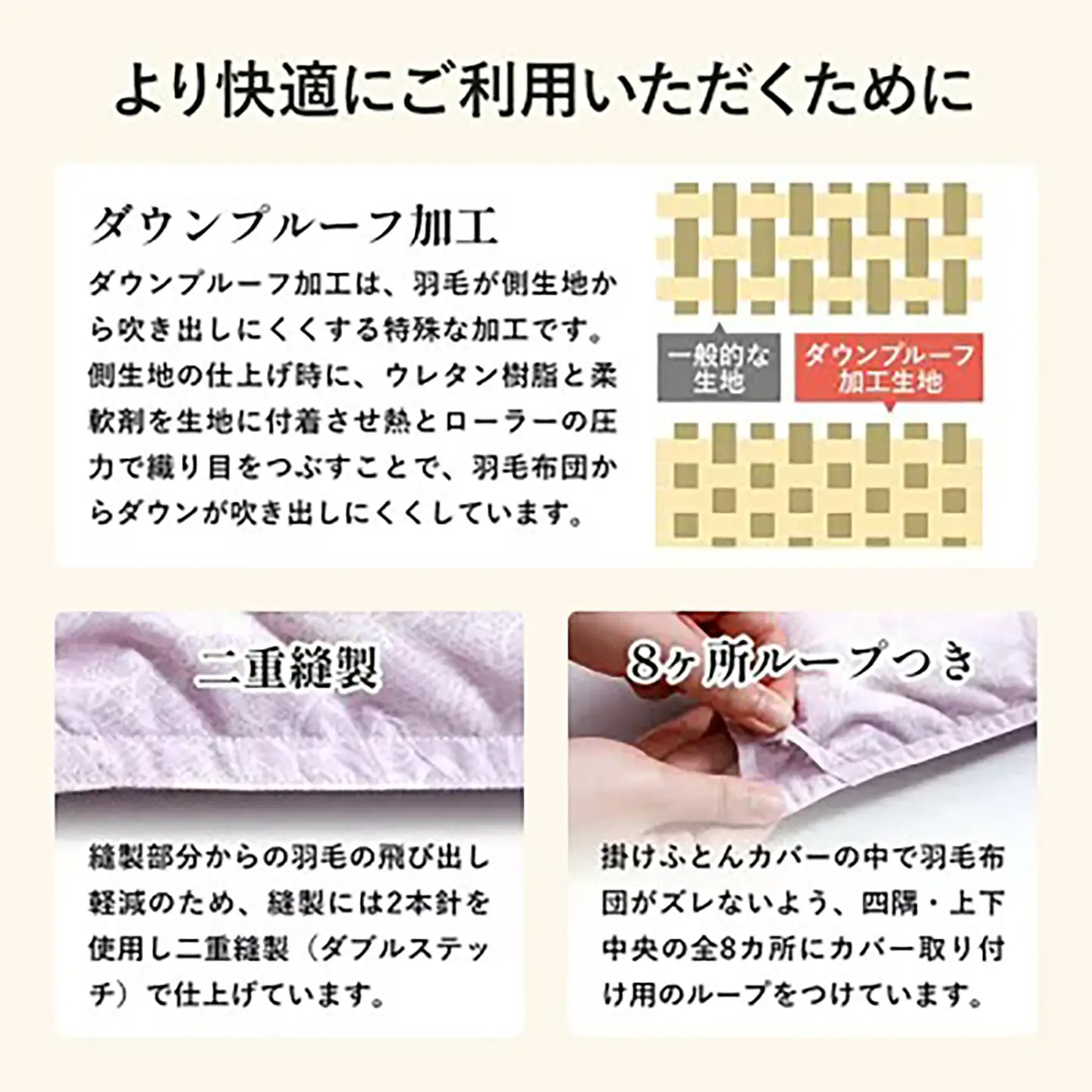 羽毛 昭和西川 羽毛ふとん シングル ロング ドイツ産 ダック 90％ ブルー