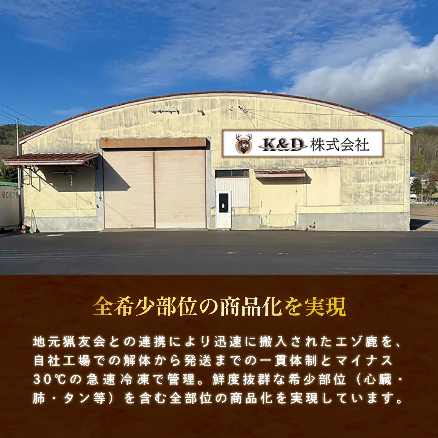 北海道 ペットのご飯 エゾシカ（生肉・骨）6種《足寄町》【K&D株式会社】 [BEBC006]