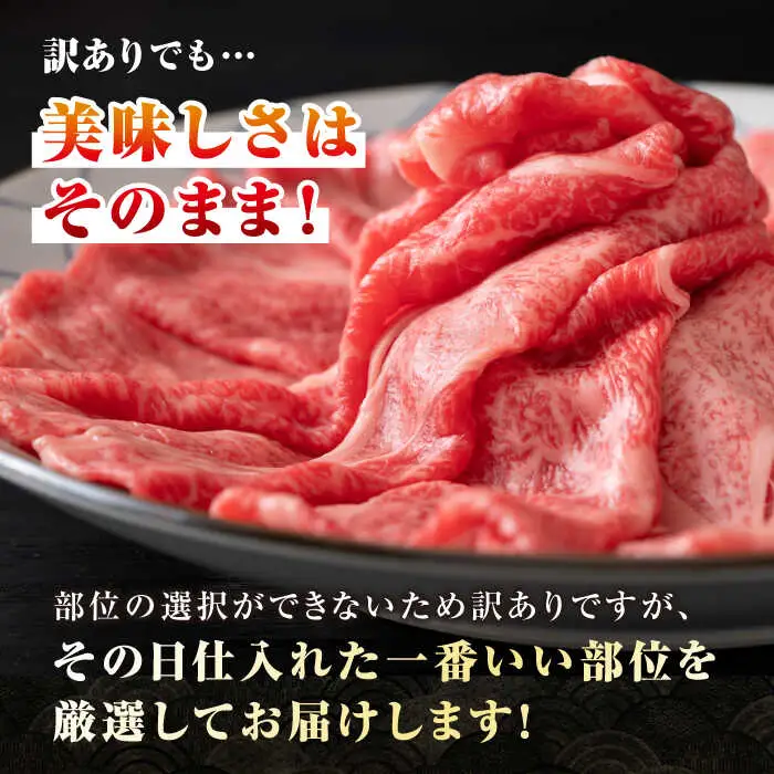 【訳あり】【A4～A5ランク】 長崎和牛 しゃぶしゃぶ・すき焼きセット 750g《壱岐市》【株式会社MEAT PLUS】　肉 牛肉 黒毛和牛 鍋 ご褒美 冷凍配送 訳あり 切り落とし しゃぶしゃぶ用 すき焼き用 すき焼用 A4 A5 [JGH018]