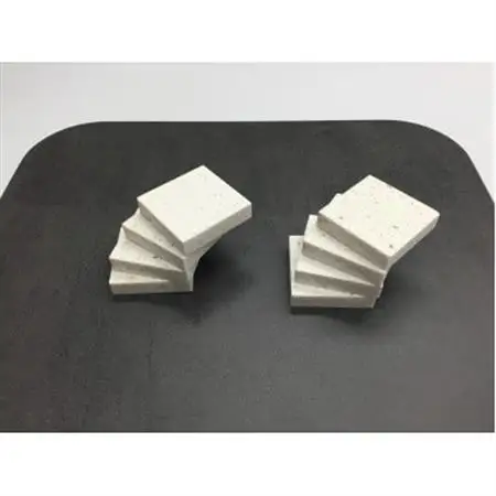 インシュレーター　正方形型　1セット8個入り　白地　粒模様_雑貨   _【1507404】