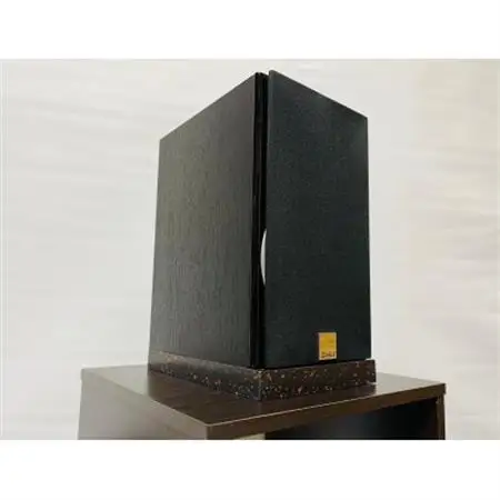 オーディオボード　22cm × 16.2cm × 2.4cm　黒地　茶粒柄　2枚セット_家電製品 TV・オーディオ・カメラ  _【1509481】