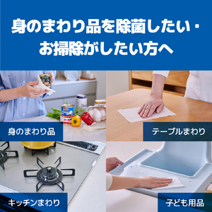 エリエール 除菌できるアルコールタオル つめかえ用 ボックス 計32パック (8パック入×4袋)  1パック42枚 除菌 アルコール配合 日用品 防災 備蓄 消耗品 静岡県 富士市 [sf006-008]