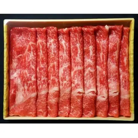 あか牛リブローススライス　400g(美里町)_肉 すき焼き 牛肉 すきやき スキヤキ  肉 しゃぶしゃぶ 牛肉 牛しゃぶ  肉 和牛 牛肉 _【配送不可地域：離島】【1542415】