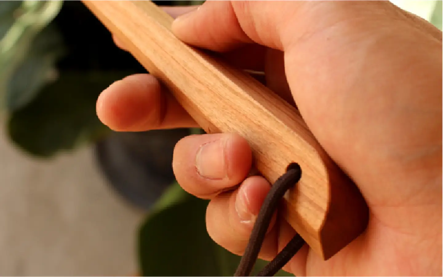 Hacoa 木製靴べら「Shoehorn」　チェリー　雑貨 おしゃれ　