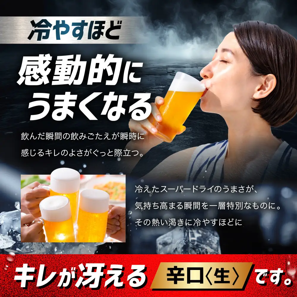 アサヒ　スーパードライ缶350ml×24本　2ケース