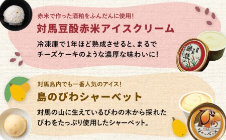 対馬 プレミアム アイス 6種セットアイスクリーム セット スイーツ  [WAM004]