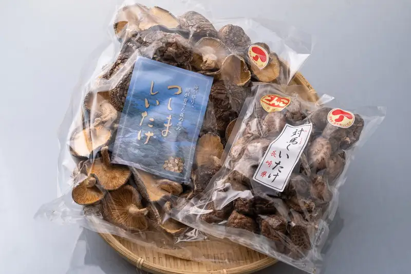 対馬 しいたけ セット 椎茸 きのこ 離島 国産 乾燥茸 乾燥しいたけ  [WBM004]