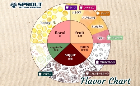 コーヒー豆 自家焙煎 オリジナル 飲み比べ2種 SPROUT コーヒー豆【計220g】