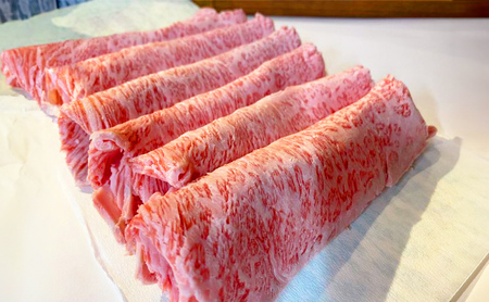お肉博士厳選！松阪牛ロースしゃぶしゃぶ用 400g [ 牛肉 松阪牛 高級 和牛 牛 肉 松阪牛肉 松阪 人気 グルメ 自宅用 贈り物 お取り寄せ 日本三大和牛 誕生日 お祝い ご馳走 パーティー 贅沢 ] 牛肉/しゃぶしゃぶ 