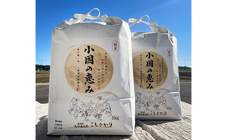 静岡県 遠州森町産 こしひかり 「小国のめぐみ」5kg