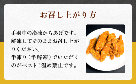 大分からあげ味楽(みらく)の冷やしからあげ（しょうゆ味160g×3パック） からあげ から揚げ 冷凍 手羽中 甘辛い しょうゆだれ おつまみ おかず ビール ご飯 小腹 おやつ 解凍 半解凍 温め禁止 大分 氷唐揚げ 手羽中唐揚げ 柔らかい 食べやすい サイズ 食品 冷凍保存
