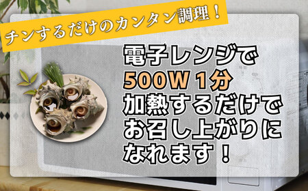 【約1kg】サザエ 大サイズ冷凍スチーム加工 サザエ FK