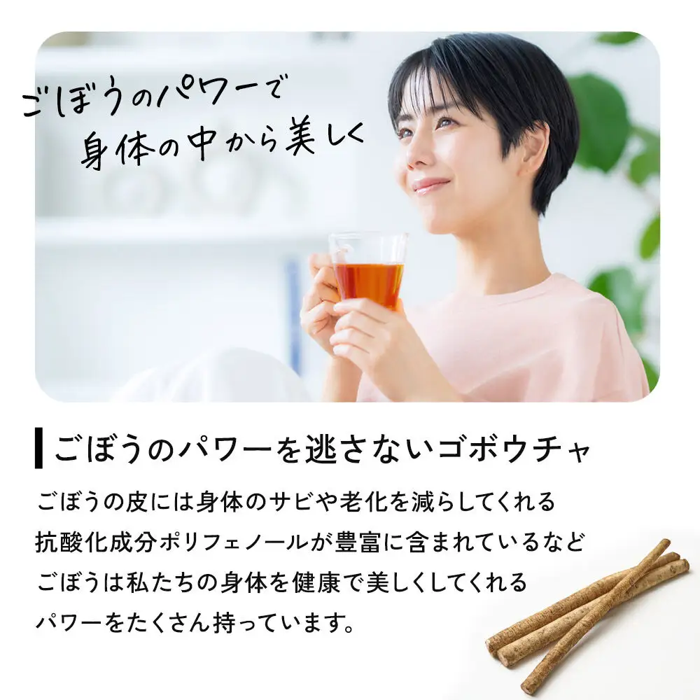 スッキリゴボウチャ ティーパックタイプ (1.5g×10包×3袋) ゆうパケット