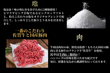 佐賀牛 極上ハンバーグ 140g×10個(合計1.4kg) 煮込み 惣菜 真空 個包装 ギフト
