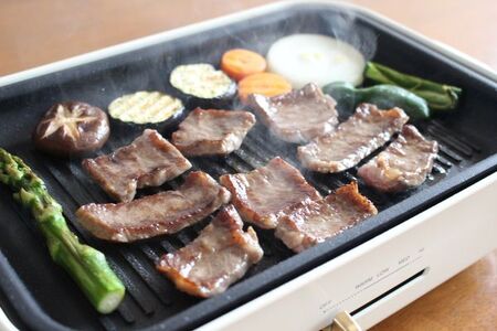 牛肉 【数量限定】 A4以上 きたかみ牛肉(モモ・バラ・カタ) 焼肉用 400g  D0205