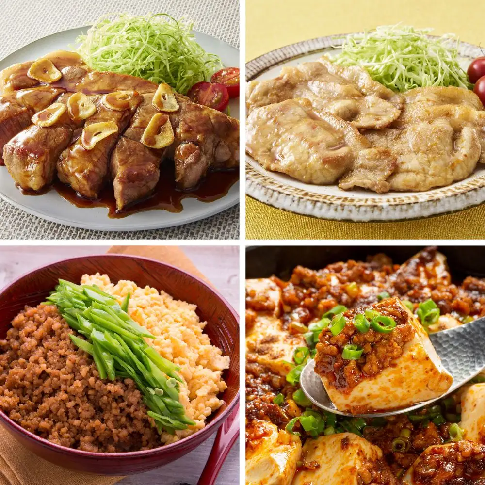 6ヶ月定期便  岩手ブランド豚 四元豚 おまかせ カット肉 ＆ ひき肉 セット 約1.25kg GIFTON ロース バラ 肩ロース モモ ひき肉 合計約1.25kg×6回 定期便 豚肉 お歳暮 お中元  ギフト プレゼント 母の日 父の日 誕生日 お祝い 卒業祝い 入学祝い バーベキュー BBQ 焼肉 ファミリー パーティー 子供会  岩手県 北上市 ごえん 株式会社  J0071