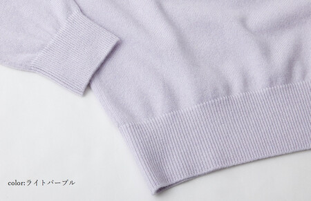 【期間限定(～8/31) エシカルプライス 】カシミヤ UTOカシミヤ レディースVネックセーター R0113R0805