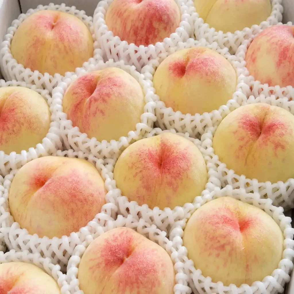 【桃 2027年 先行予約】ご家庭用 岡山白桃 約1.4kg（4～6玉） もも モモ 岡山県 国産 フルーツ 果物