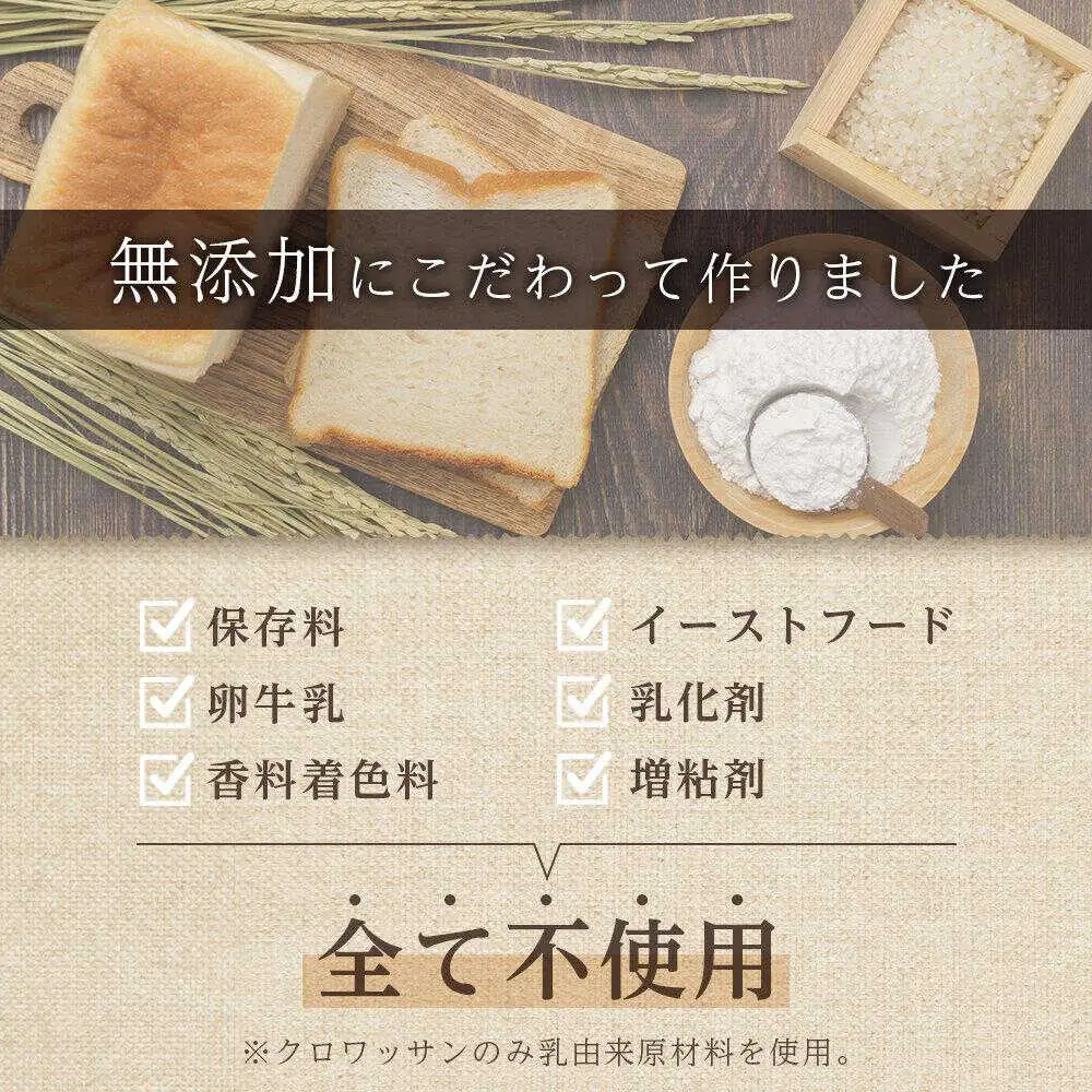 グルテンフリー 米粉パンの3種 計6本 食べ比べセット[BACW009]パン