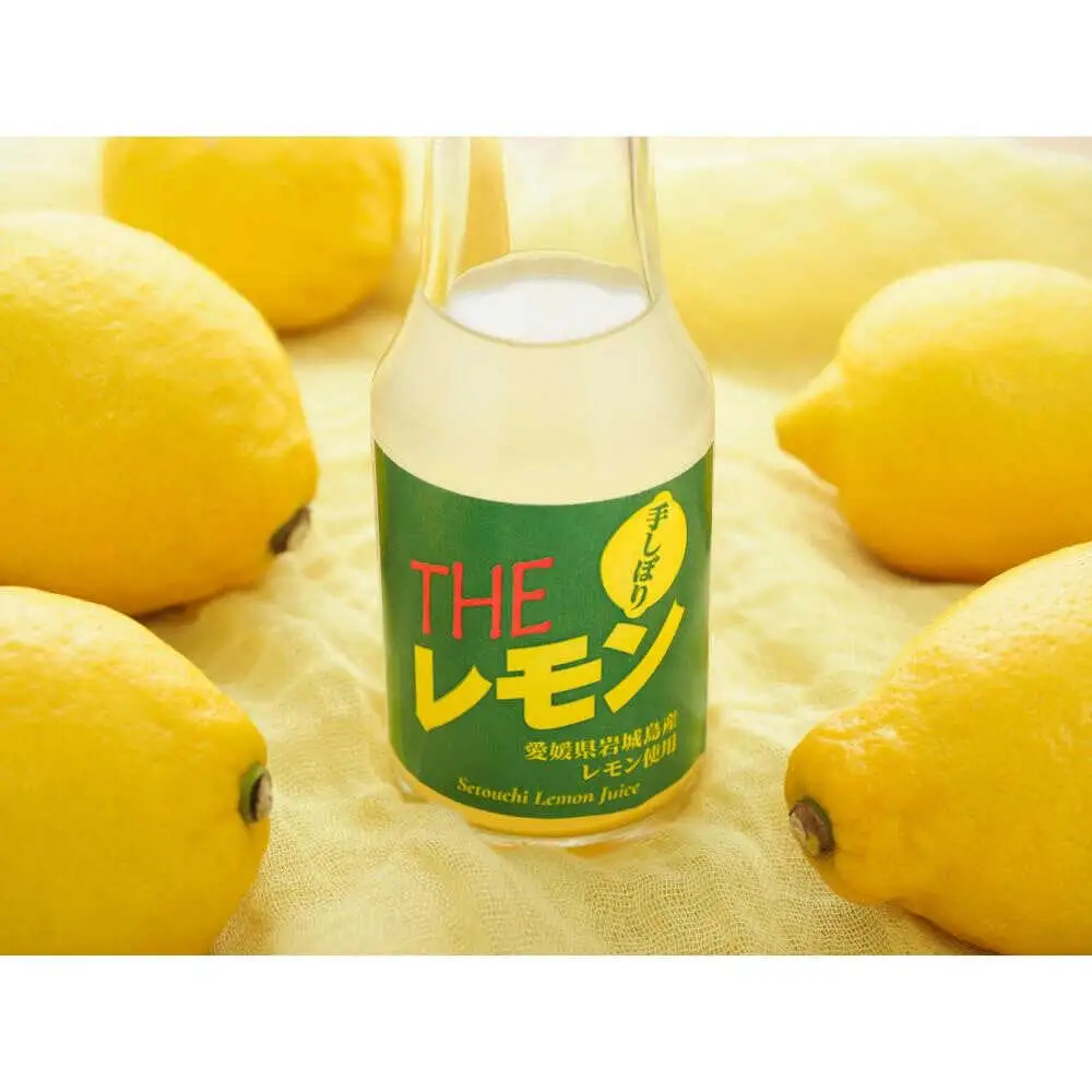 手しぼりTHEレモン 100ml×6本 [BAET003]レモン果汁