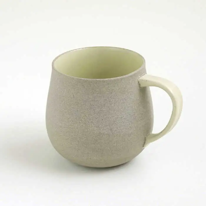 【波佐見焼】カラービスク マグカップ2色セット 黄色・黒【光和陶器】[SC77]