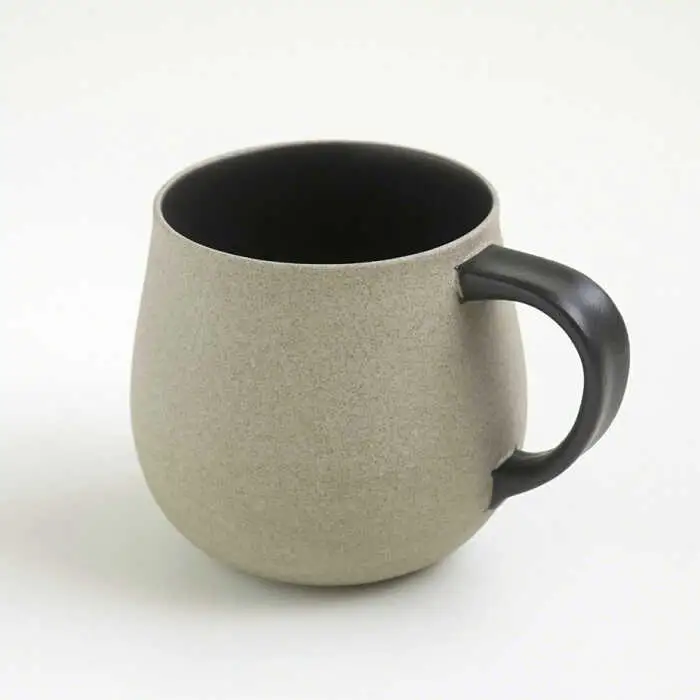 【波佐見焼】カラービスク マグカップ3色セット 黒・白・黄【光和陶器】[SC79]