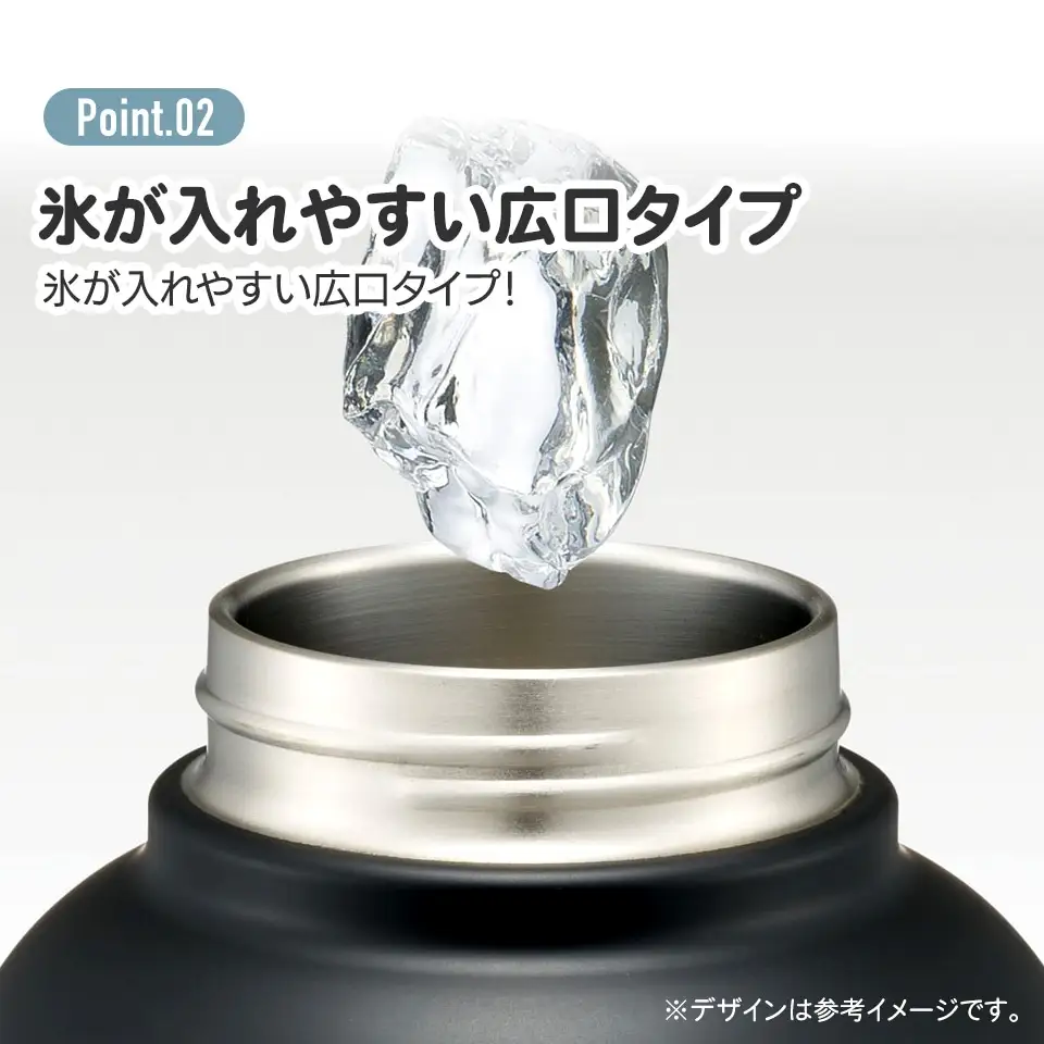 水筒 2000ml ステンレスボトル ブラック 15-028