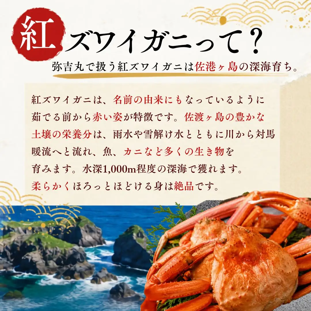紅ズワイガニ 甲羅盛り 100g 5パック 蟹ミソ入 | 新潟県 佐渡市 ズワイガニ