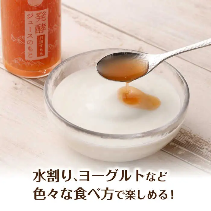発酵ジュースのもと〈日田すもも〉 110ml×5本 ジュース すもも 果実飲料 [ARDA005]
