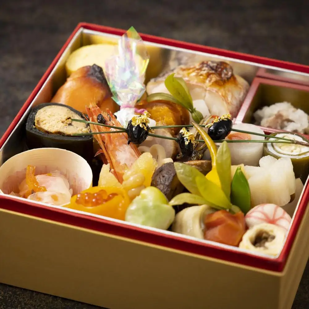 香川讃岐の地で80年の歴史。料亭二蝶のおせち料理「寿」 一段 1～2人前 全38品 冷蔵【12月31日到着予定】