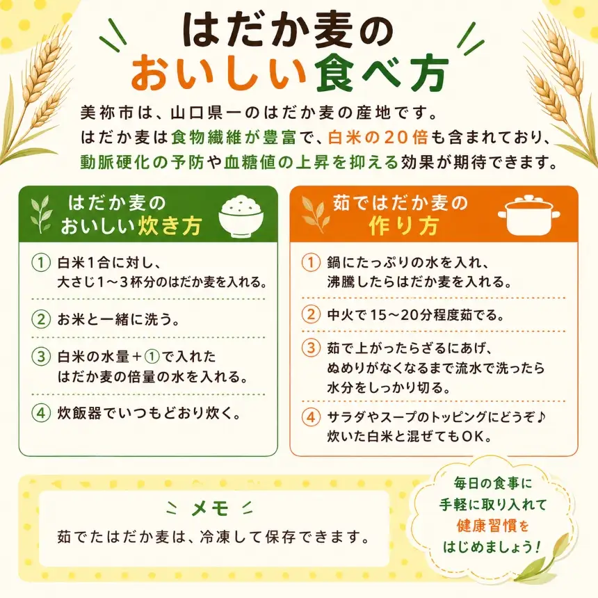 はだか麦 3袋 お試しセット