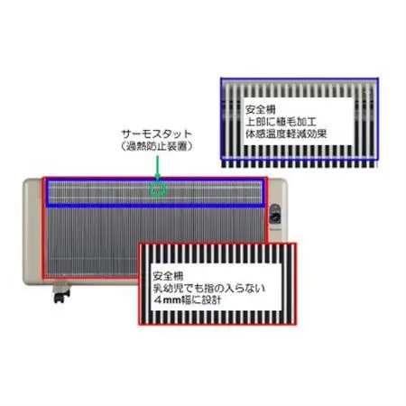 夢暖望1200型 (ベージュ) 遠赤外線パネルヒーター 日本製・3年間品質保証付_家電製品 季節・空調家電  _【1553560】