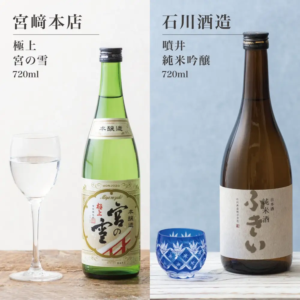 イオンセレクト地酒飲み比べセット（4本セット）イオンリテール【日本酒 お酒 酒 地酒 さけ 宮﨑本店 石川酒造 伊藤酒造 丸彦酒造 セット 詰め合わせ 詰合せ アソート ギフト 贈答用 自分用 家族用 プレゼント 】