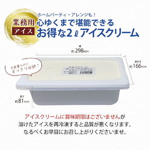 寄付額を見直しました！【大容量】丹波篠山黒豆アイスクリーム（2L） アイスクリーム