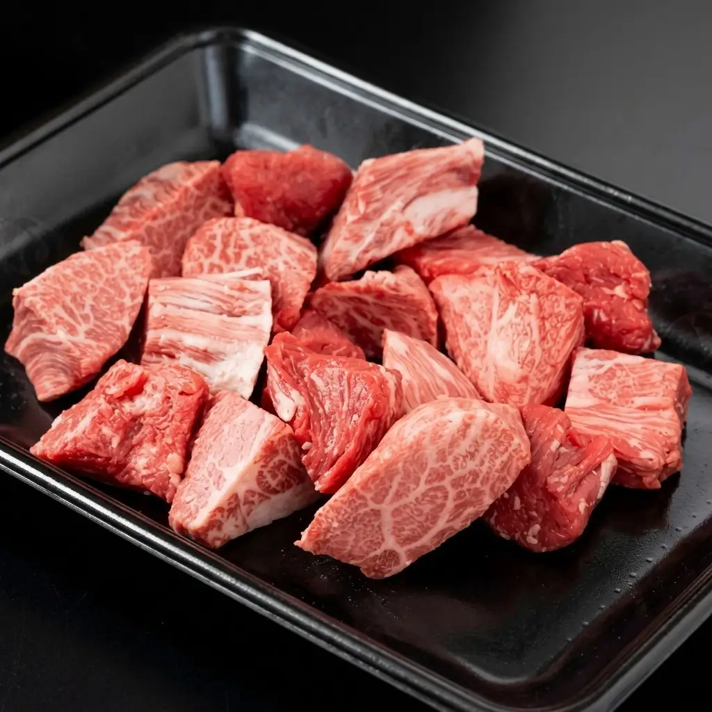 牛肉 佐賀牛 ヒレサイコロステーキ 400g 牛 肉 黒毛和牛 ステーキ 希少部位 霜降り 艶さし ※配送不可：北海道、沖縄、離島