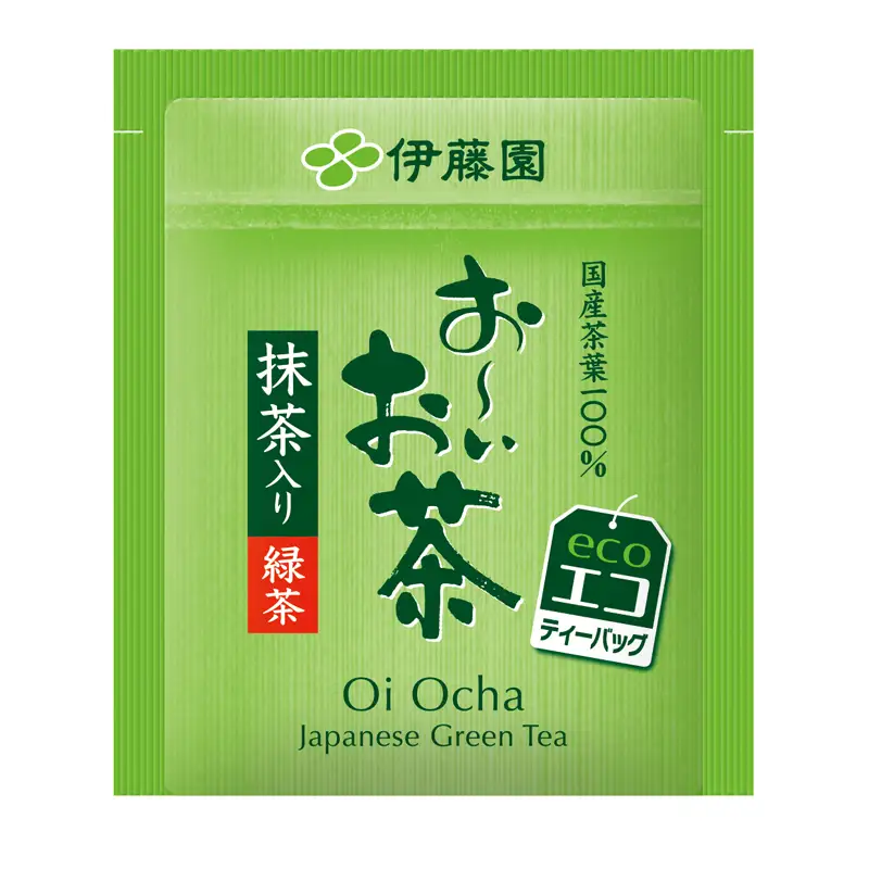 【 緑茶 】 おーいお茶エコティーバッグ抹茶入り緑茶20袋×10 伊藤園