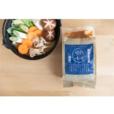 湯の山旅館の味「僧兵味噌(酒粕入り)」1kg×3袋セット【1548143】