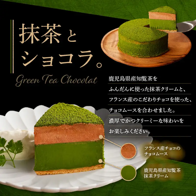 鹿児島県産 知覧茶 ショコラ K291-003 冷凍
