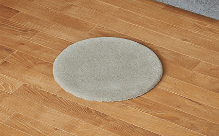 【山形緞通】Crafton Cushion - No.2 (Circle) [絨毯 じゅうたん ラグ カーペット oc-cccxx-no2]