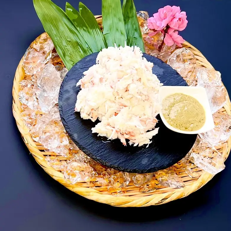 紅ズワイガニ 蟹胸肉剥き身 カニミソ 恵比須丸 紅ズワイガニ【剥き身300g ミソ50g】