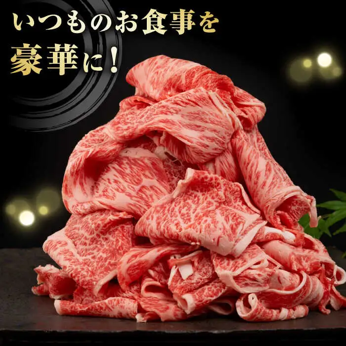 長崎県産黒毛和牛切り落とし 1.7kg（850g×2）《壱岐市》【弥川畜産】 冷凍配送 肉 牛肉 スライス 和牛 すき焼き 牛丼 贈答 プレゼント 小分け [JGF003]