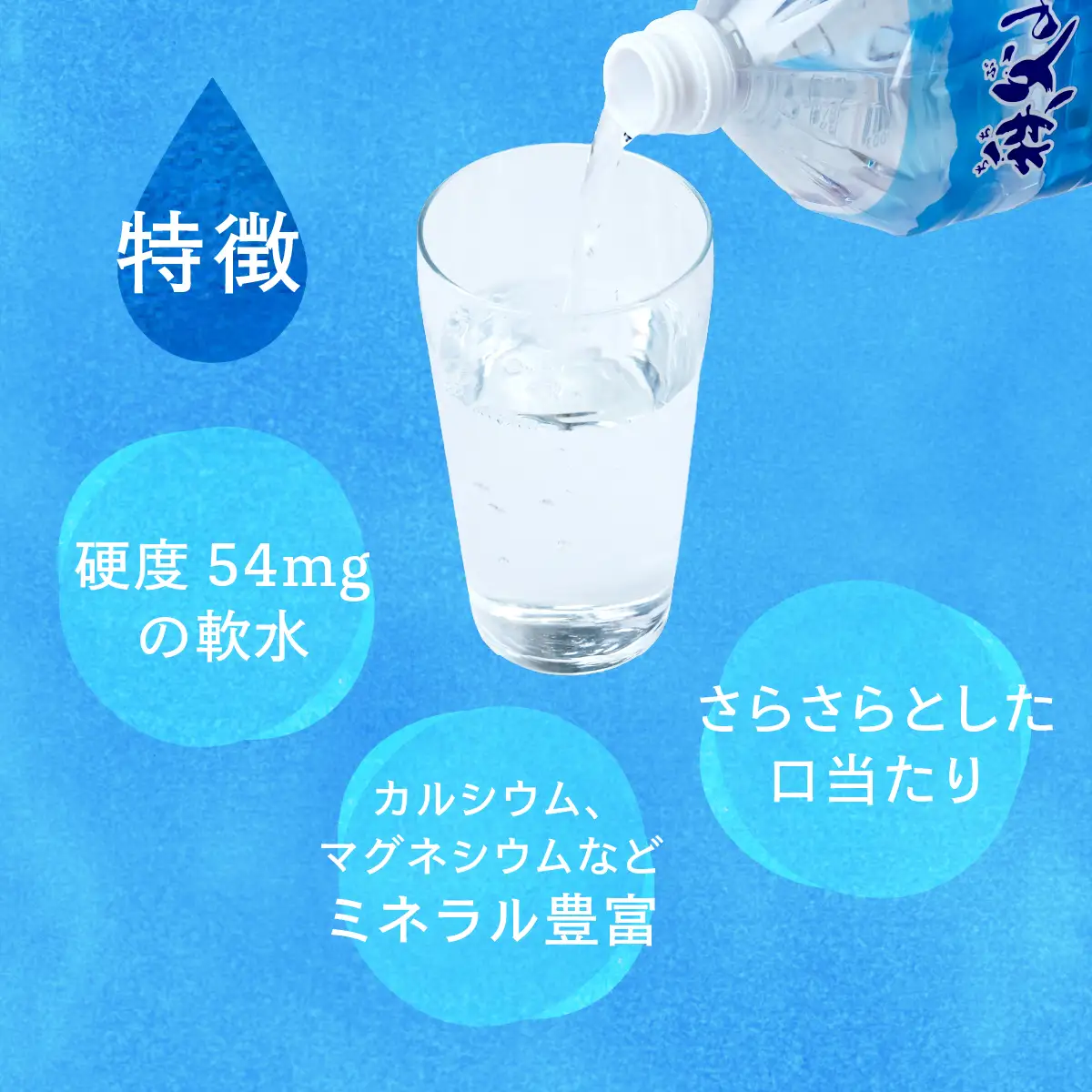 秩父の天然水「秩父山水」2L×12本｜1年保存可 天然水 ミネラルウォーター 横瀬町