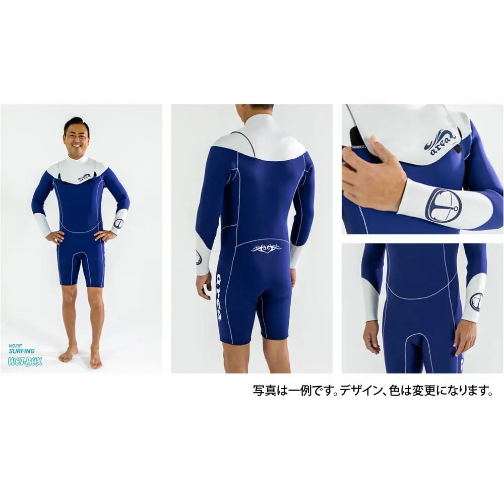 サーフィン用ウェットスーツ (NOZIP)ロングスリーブ 3mm