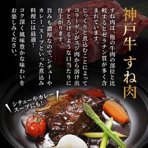 神戸牛 牛スネ肉 500g 神戸ビーフ すね肉 神戸牛