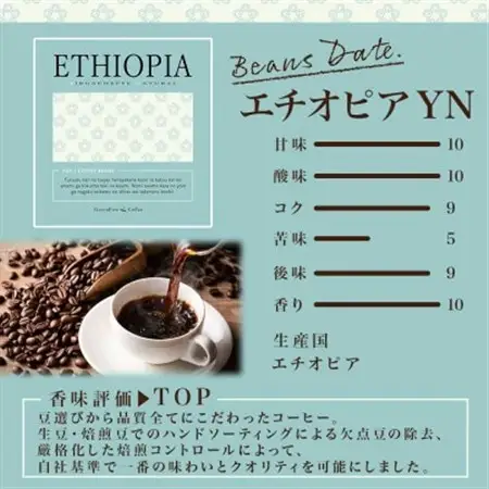 熨斗 コーヒー豆 エチオピア 100g 2袋 品質すべてにこだわったコーヒー 北海道 帯広市_飲料・ドリンク コーヒー豆 コーヒー・コーヒー豆 珈琲 珈琲豆_【1555302】