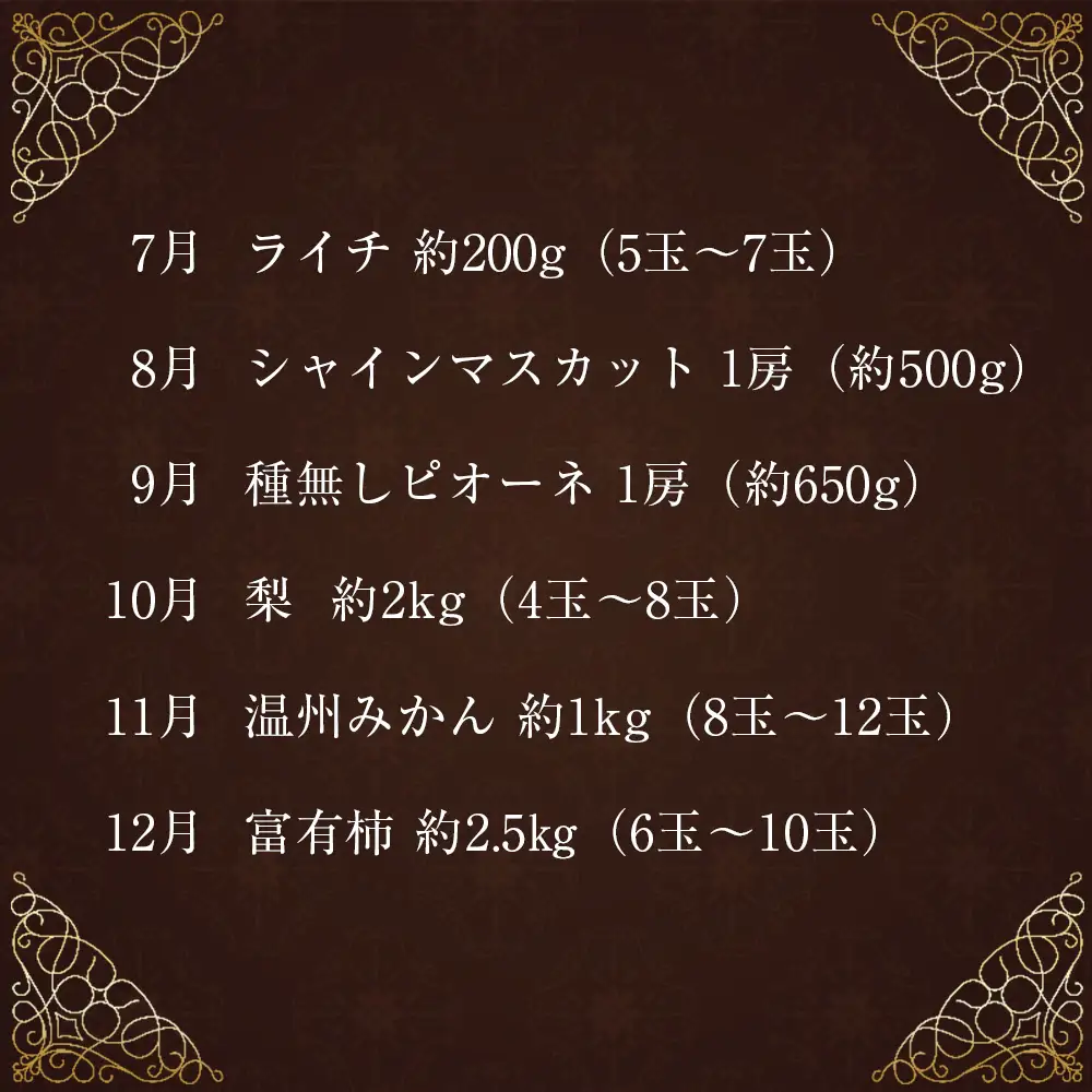青果店 チョイス！くだもの 定期便 Vol.5（全12回）国産 フルーツ 果物 1年間 毎月お届け 産地直送 F148-2608