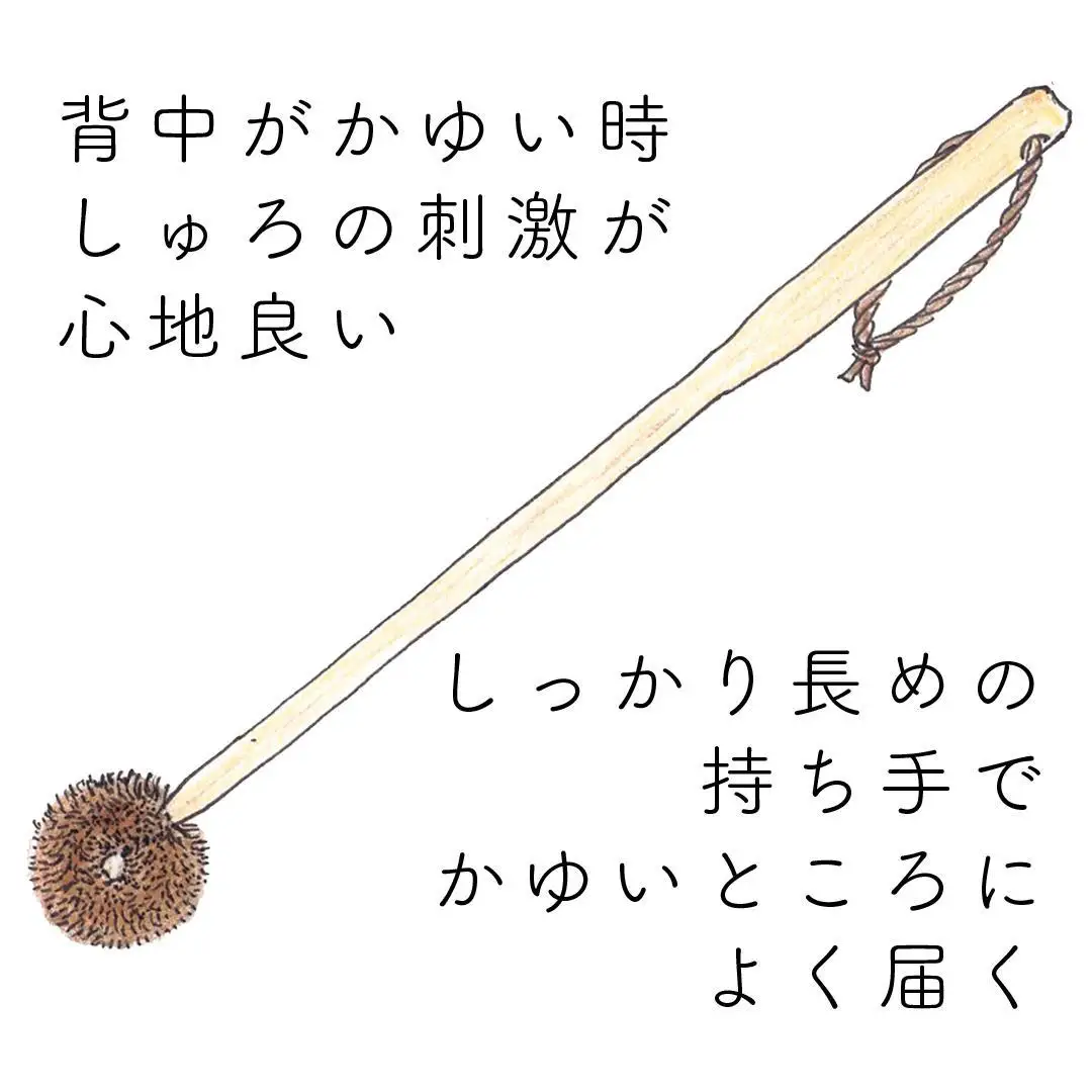 高田耕造商店 しゅろのやさしいたわし 孫の手
