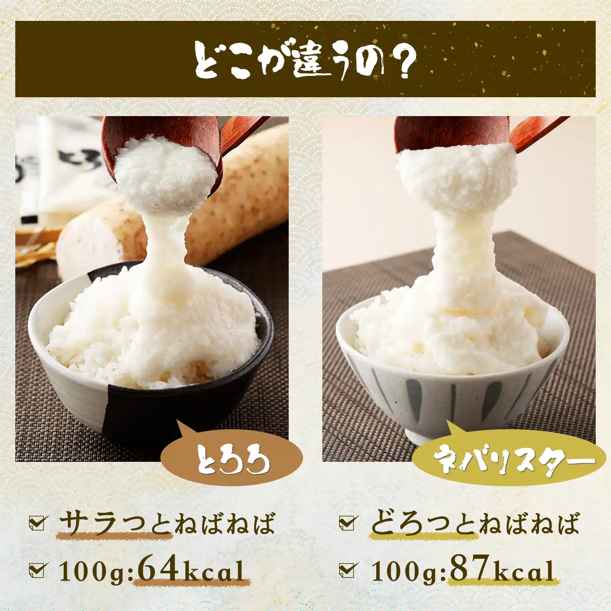 ネバリスター冷凍とろろパック(50g×15個)【02402-0342】とろろ